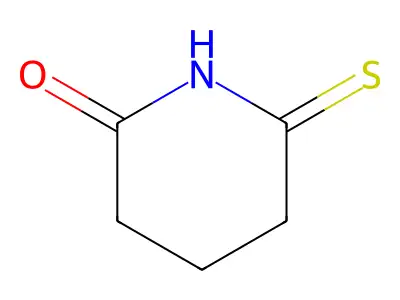 6-Thioxo-2-piperidone structure