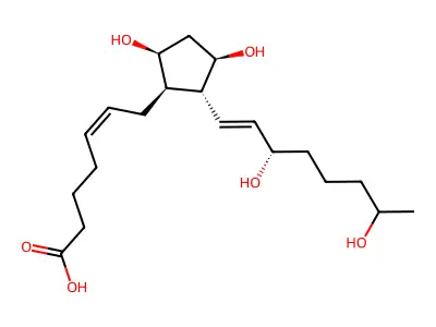 19-Hydroxy-PGF structure