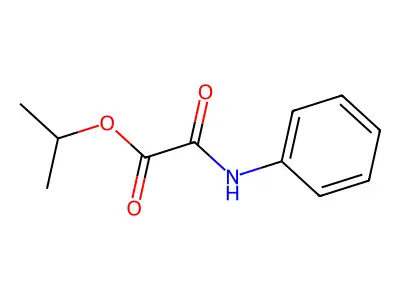 Isopropyl 2-oxo-2-(phenylamino)acetate structure