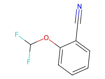 2-(Difluoromethoxy)benzonitrile structure