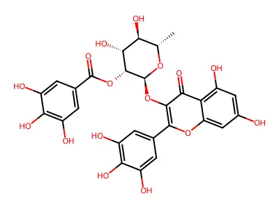 2''-O-Galloylmyricitrin structure
