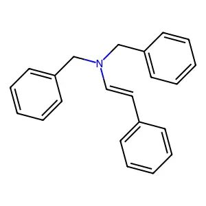 N-苯乙烯基二苄胺 structure