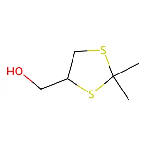 (2,2-二甲基-1,3-二硫戊环-4-基)甲醇 structure