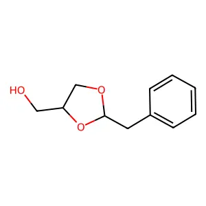 2-(Phenylmethyl)-1,3-dioxolane-4-methanol structure