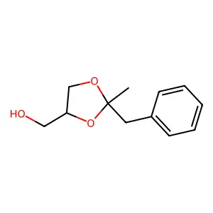 1,3-Dioxolane-4-methanol, 2-benzyl-2-methyl- structure