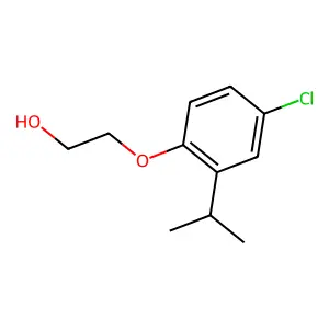Ethanol, 2-[4-chloro-2-(1-methylethyl)phenoxy]- structure