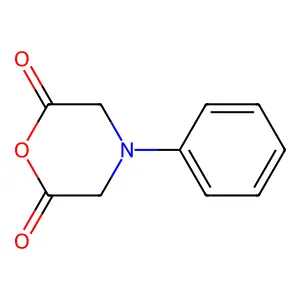 4-Phenylmorpholine-2,6-dione structure