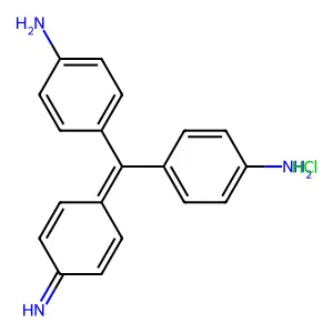 Pararosaniline Hydrochloride structure