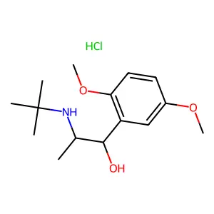 Butoxamine Hydrochloride structure