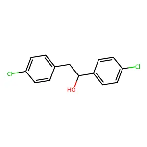 1,2-Bis(p-chlorophenyl) ethanol structure