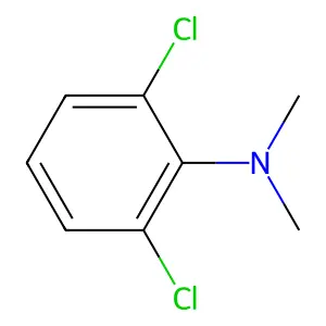 2,6-Dichloro-N,N-dimethylaniline structure