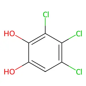 3,4,5-三氯-1,2-苯二酚 structure