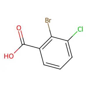 2-溴-3-氯苯甲酸 structure
