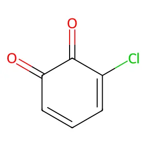 o-Benzoquinone, 3-chloro- structure