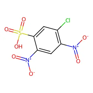 5-氯-2,4-二硝基苯磺酸 structure