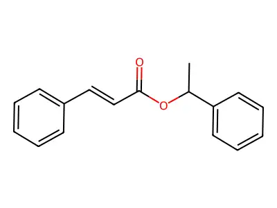 1-Phenylethanol cinnamate structure