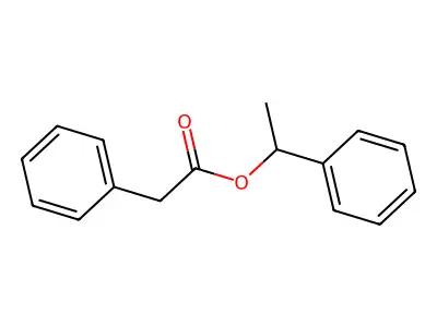 1-Phenylethyl benzeneacetate structure