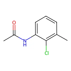 N-(2-Chloro-3-methylphenyl)acetamide structure