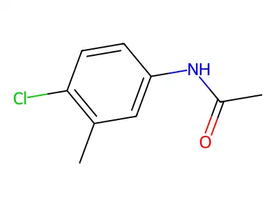 4'-Chloro-M-acetotoluidide structure