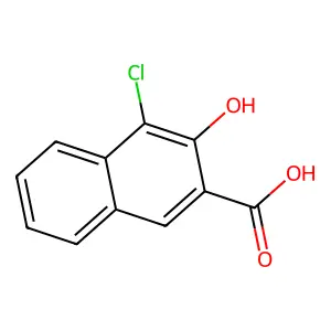 4-氯-3-羟基-2-萘甲酸 structure