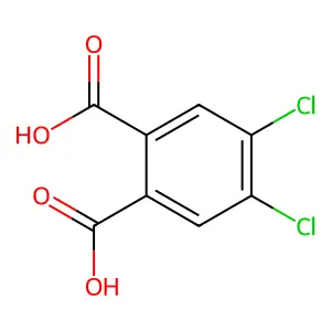 4,5-二氯邻苯二甲酸 structure