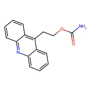 2-Acridin-9-ylethyl carbamate structure