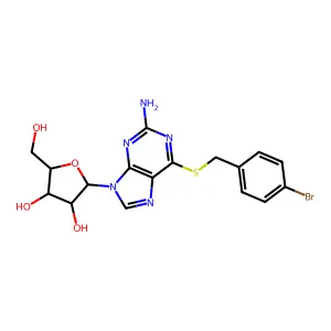 Benzo(e)(1)benzothiopyrano(4,3-b)indole, 2-fluoro- structure