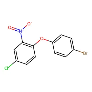 1-(4-Bromophenoxy)-4-chloro-2-nitrobenzene structure