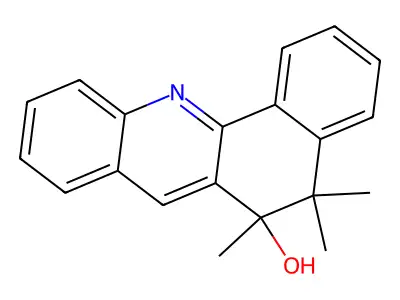 5,5,6-Trimethylbenzo[c]acridin-6-ol structure