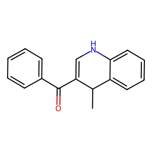 (4-Methyl-1,4-dihydroquinolin-3-yl)-phenylmethanone structure