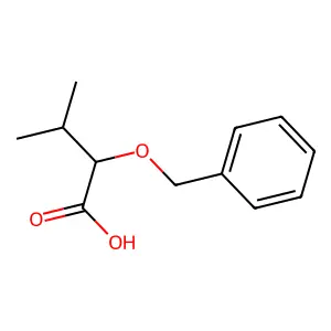 (S)-2-benzyloxy-3-methylbutanoic acid structure