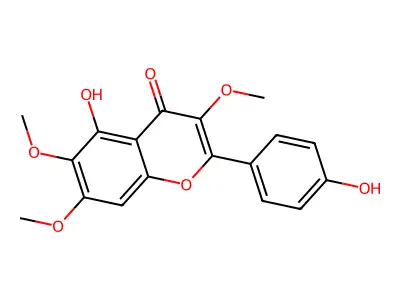 Penduletin structure