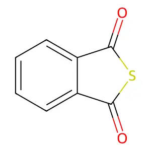 Benzo(c)thiophene-1,3-dione structure