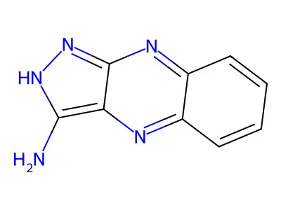 1H-吡唑并[3,4-b]喹喔啉-3-胺 structure