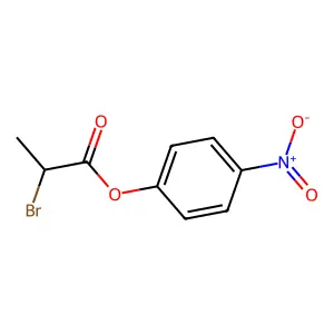 4-Nitrophenyl 2-bromopropanoate structure