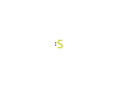 硫 structure