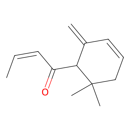 1-(6,6-Dimethyl-2-methylene-3-cyclohexen-1-yl)-1-buten-2-one structure
