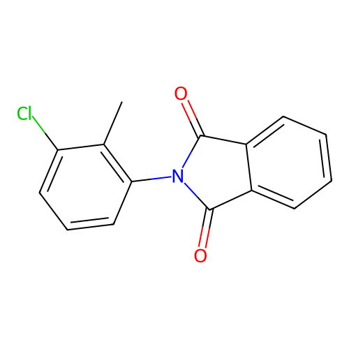 2-(3-chloro-2-methylphenyl)-1H-isoindole-1,3(2H)-dione structure