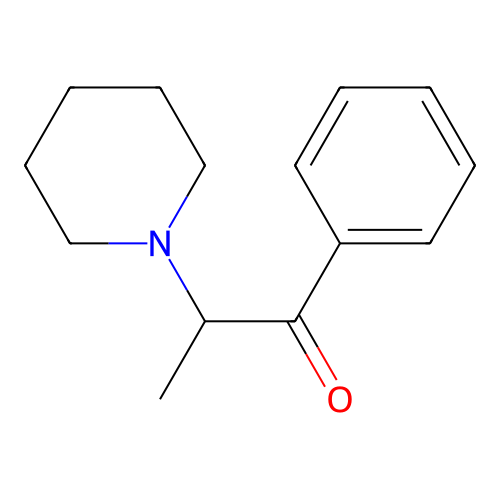 alpha-Piperidinopropiophenone structure