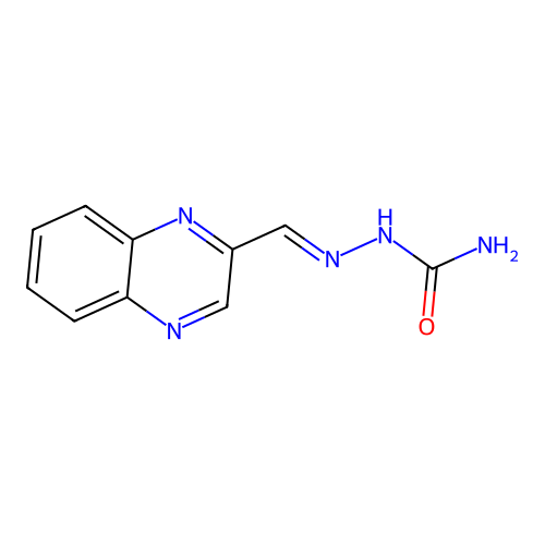 [(E)-quinoxalin-2-ylmethylideneamino]urea structure