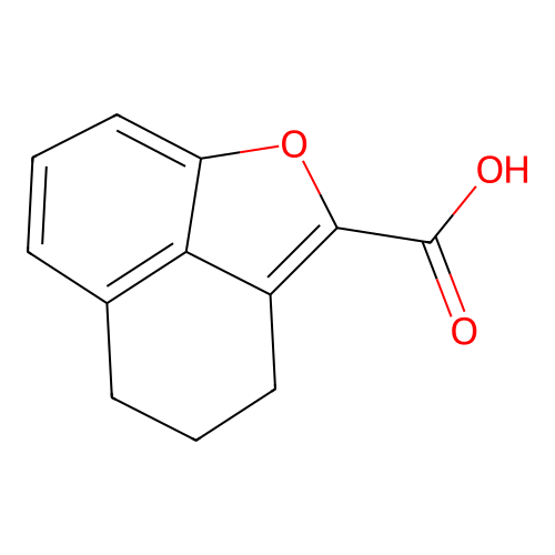 4,5-Dihydro-3H-naphtho[1,8-bc]furan-2-carboxylic acid structure