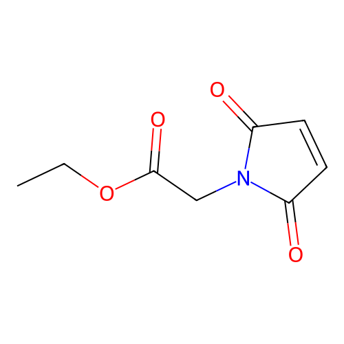 Ethyl maleimidoacetate structure