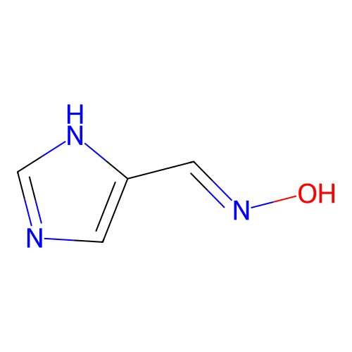4-Imidazolaldoxime structure