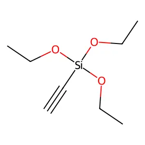 Silane, triethoxyethynyl- structure