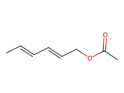 Sorbyl acetate structure