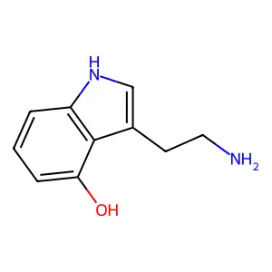 4-Hydroxytryptamine structure