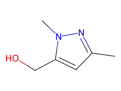 (1,3-dimethyl-1H-pyrazol-5-yl)methanol structure
