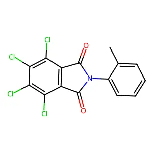 4,5,6,7-tetrachloro-2-(2-methylphenyl)-1H-isoindole-1,3(2H)-dione structure
