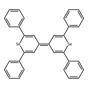 Biselenopyranylidene, 2,2',6,6'-tetraphenyl- structure