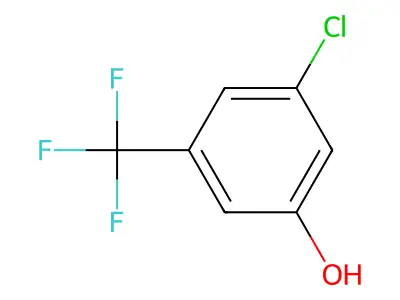 3-Chloro-5-hydroxybenzotrifluoride structure